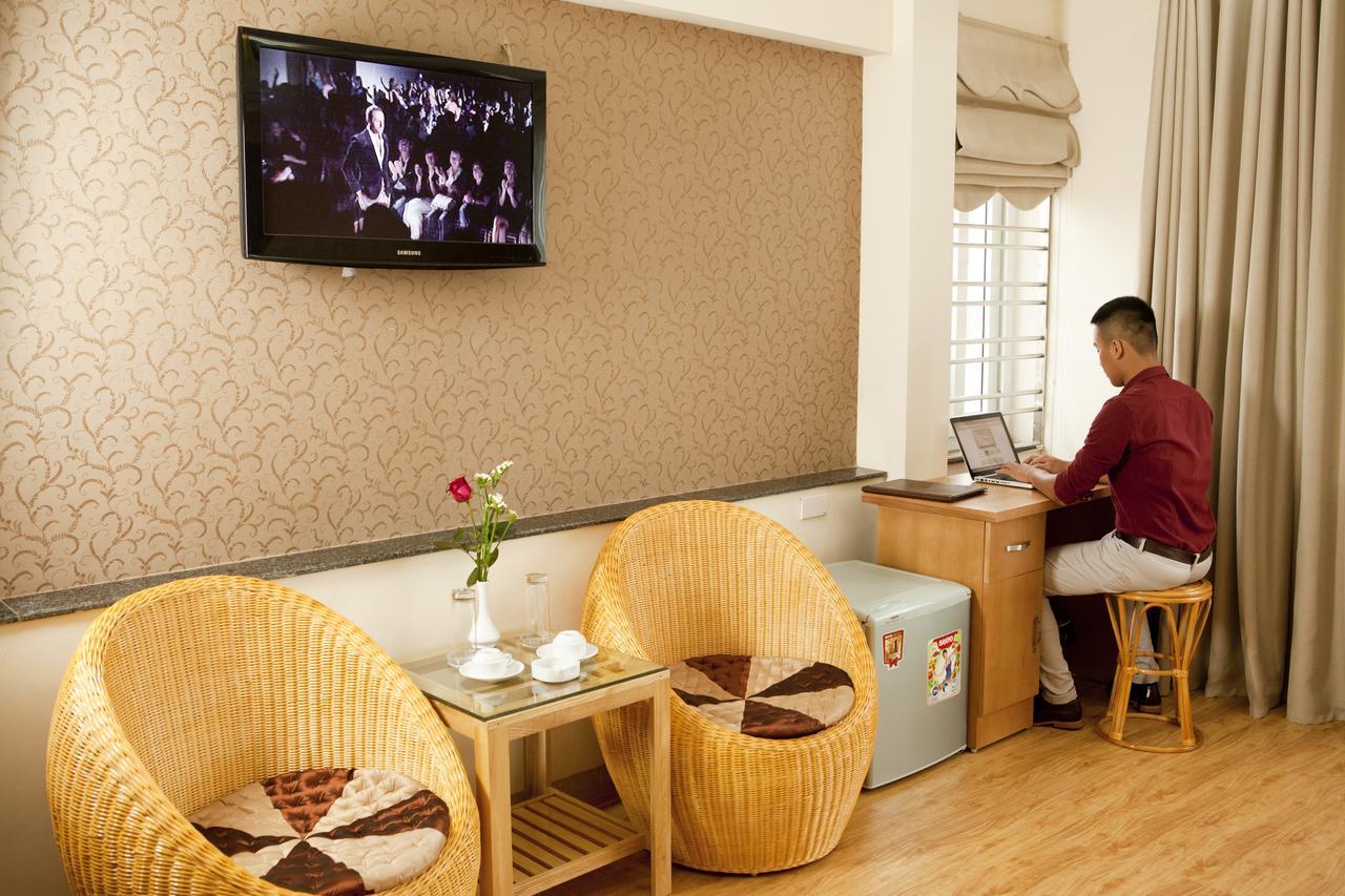 Venus Hotel Ha Noi Hanoi Buitenkant foto